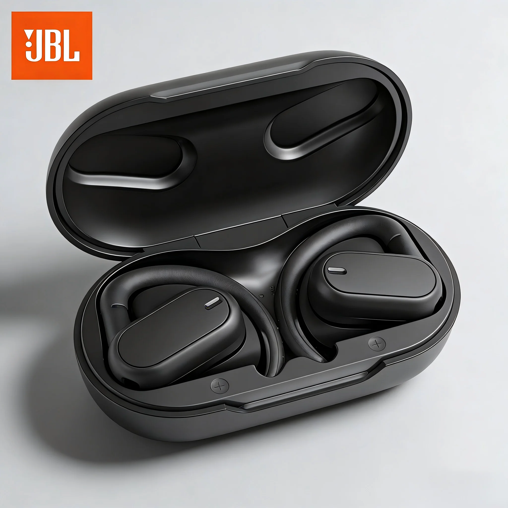 Casque Bluetooth sans fil JBL Soundgear Sense, casque sportif à oreilles libres pour la course, son basse, écouteurs musicaux, version HK