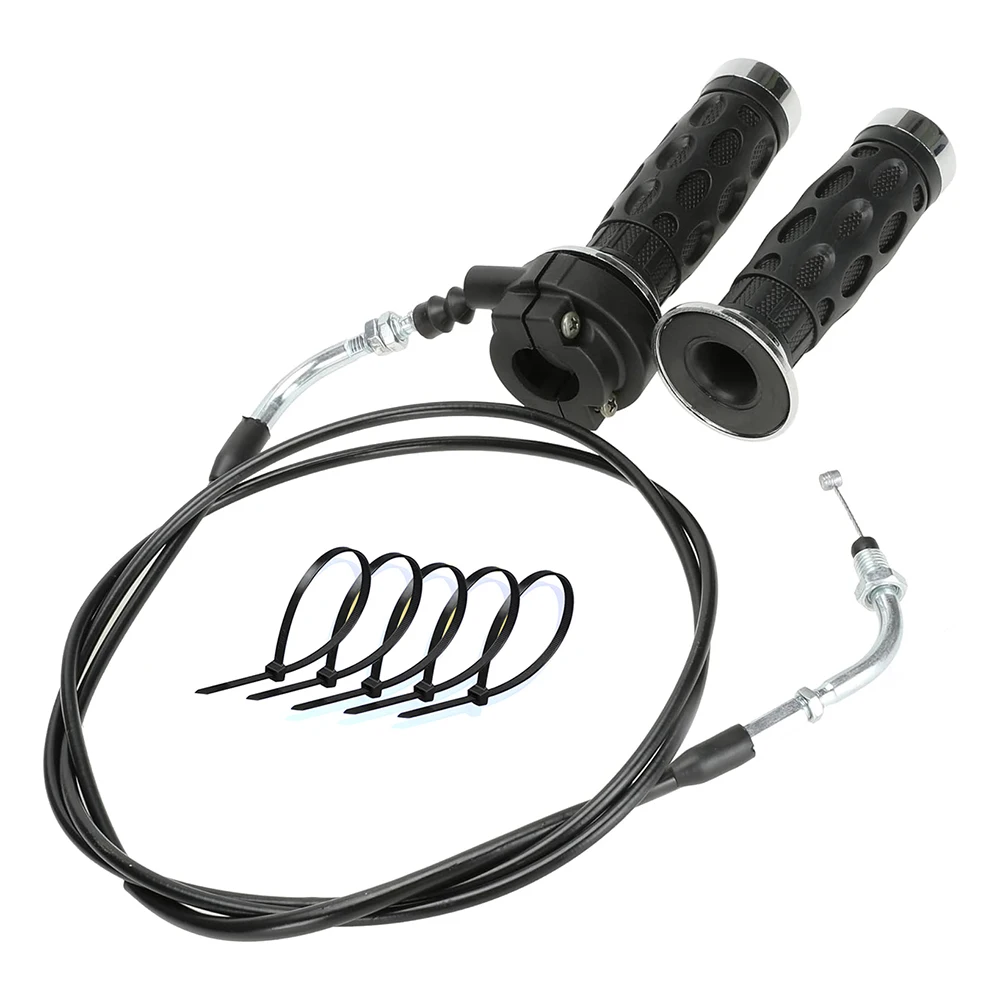 

Universal Throttle Twist Grip Set with 78 inch Scooter Throttle Cable for GY6 50Cc 80Cc 125Cc 150Cc