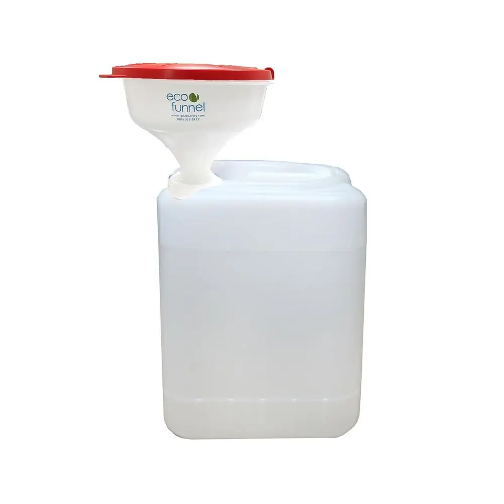 ECO Funnel EF2 for Chemical Waste Disposal with 70mm SW Cap Adapter for 6TPI Buttress Containers