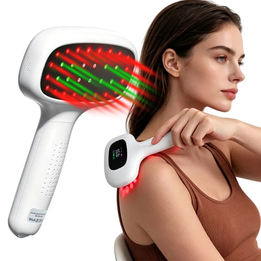 Red and Green Light Irradiation Device 32 Holes 810nm 660nm 520nm Relieves Pain Surface Repair Relax Muscle for Humans & Animals