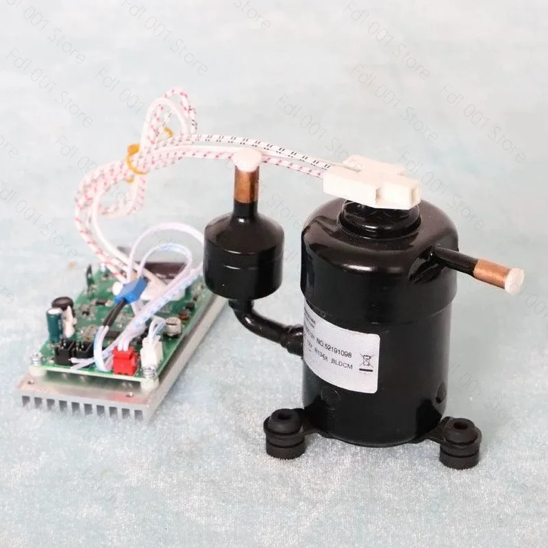 ST19DC Ultra Mini DC Compressor DC12V 24V 48V Direct Current Air Chiller Cooling Capacity 400W