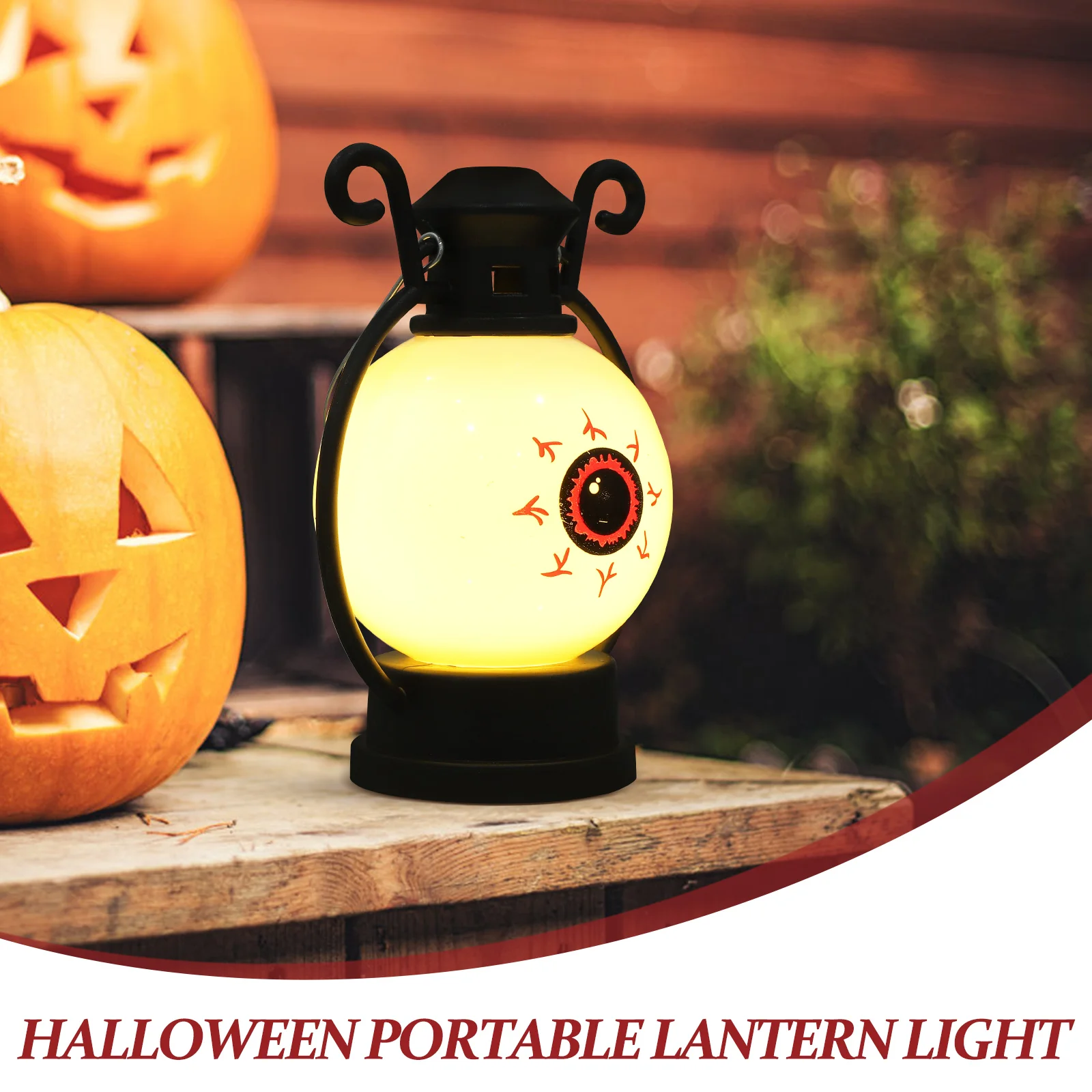 

Led Lantern Light Decorative Night Lamp Operated Plastic Light Decors Halloween Party Decorations Hanging Lantern For