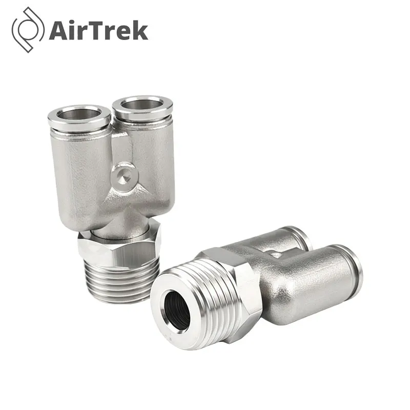 304 الفولاذ المقاوم للصدأ تركيب خرطوم هوائي PB PD PX موصل أنبوب الهواء 1/8 1/4 3/8 1/2 BSP تركيبات أنابيب الإفراج السريع