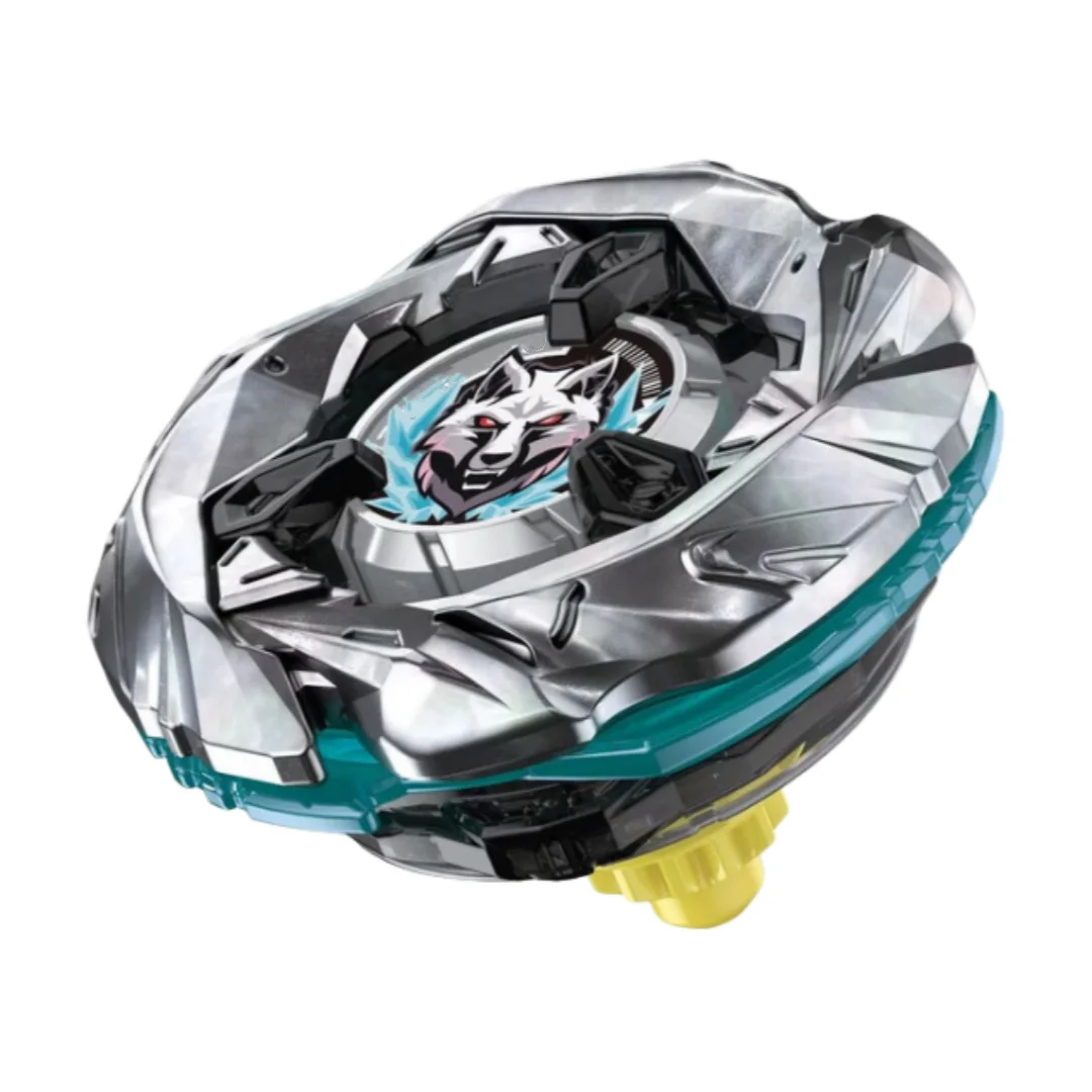 Takara Tomy GENUINO Beyscollector X UX-08 Silver Wolf 3-80FB Arrancador