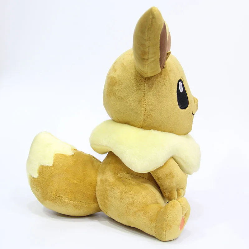 30cm pokemon eevee brinquedos de pelúcia travesseiro kawaii anime eevee boneca de pelúcia macio dos desenhos animados elfo boneca decoração para casa presente de natal para meninas