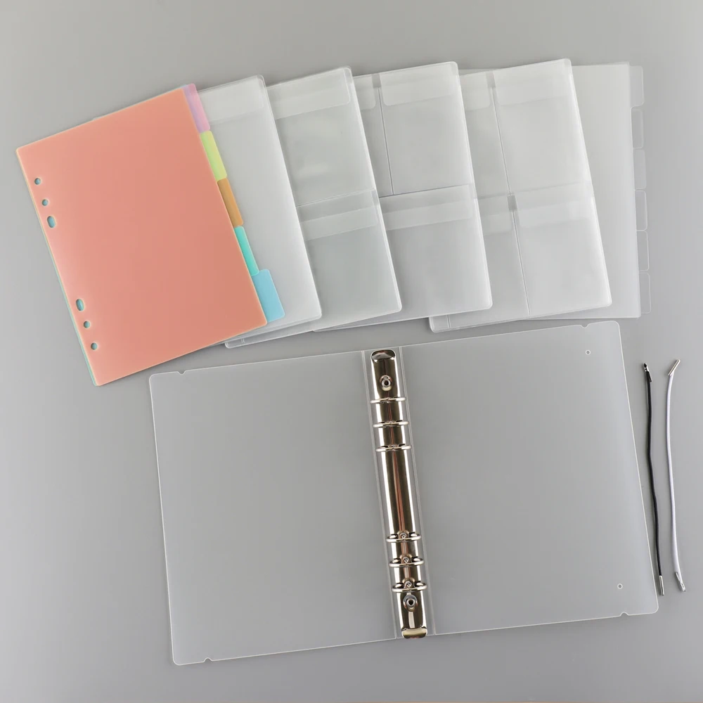 Die Storage Book Binder Die and Stamp Storage Folder Page Protectors Pockets for DIY Stamp Diecut Storage Sorting Out Collection