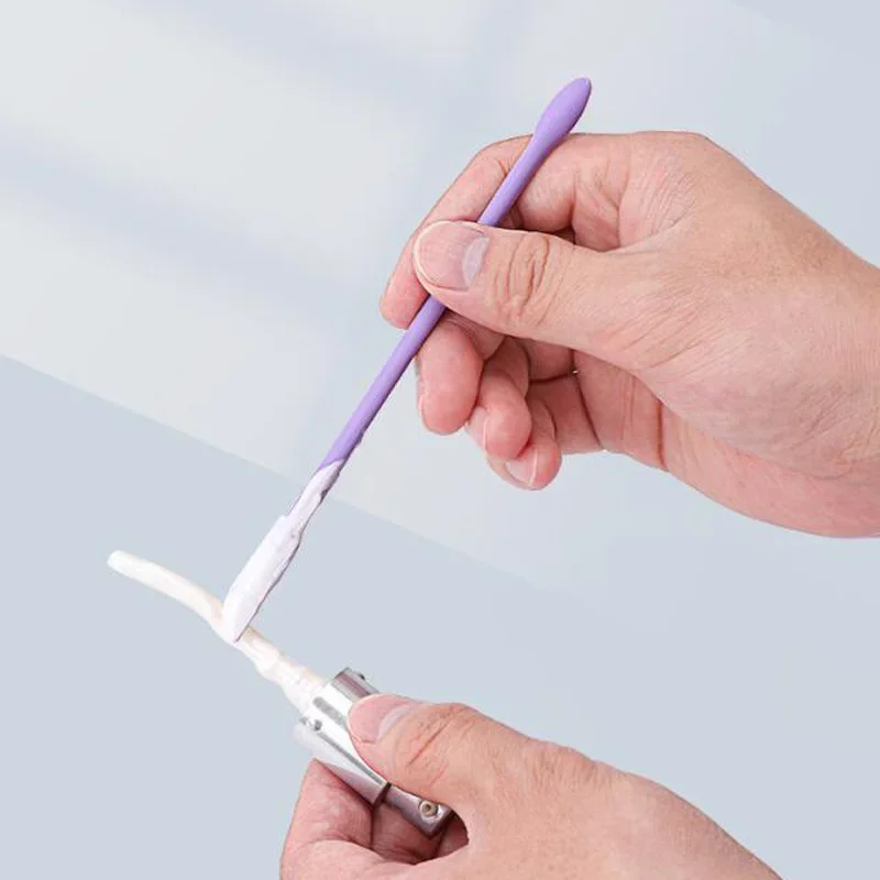 다목적 뷰티 스패출라 스크래퍼 실리콘 스크래퍼 파운데이션 스터링 스틱 화장품 스크래퍼 베이스 메이크업 메이크업 도구