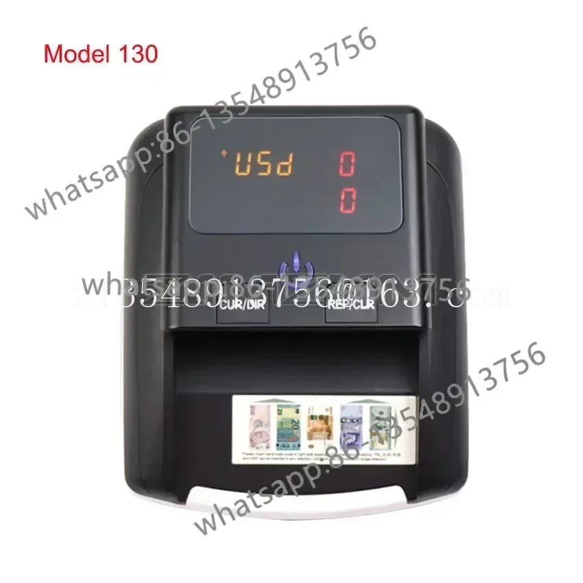 Mini Portable Counterfeit Detector Total Amount Display with 500mA Battery