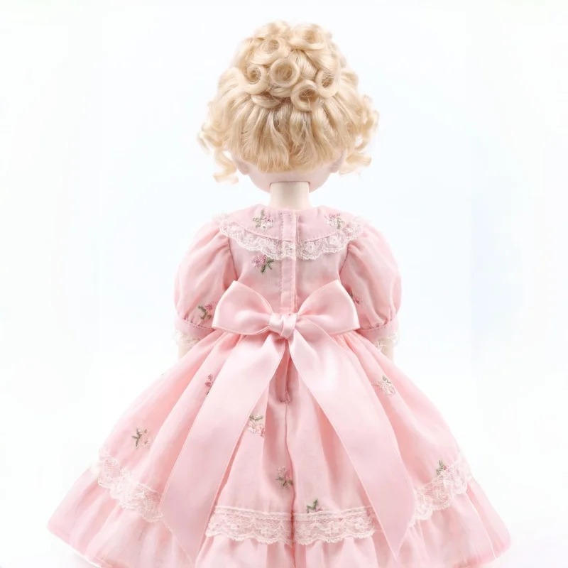JD906 Evening Updo Mohair Wig 1/12 1/8 1/6 1/4 1/3 Upward-styled Full-coverage Evening Doll Wigs Messy Curls Around Zsiga Hair