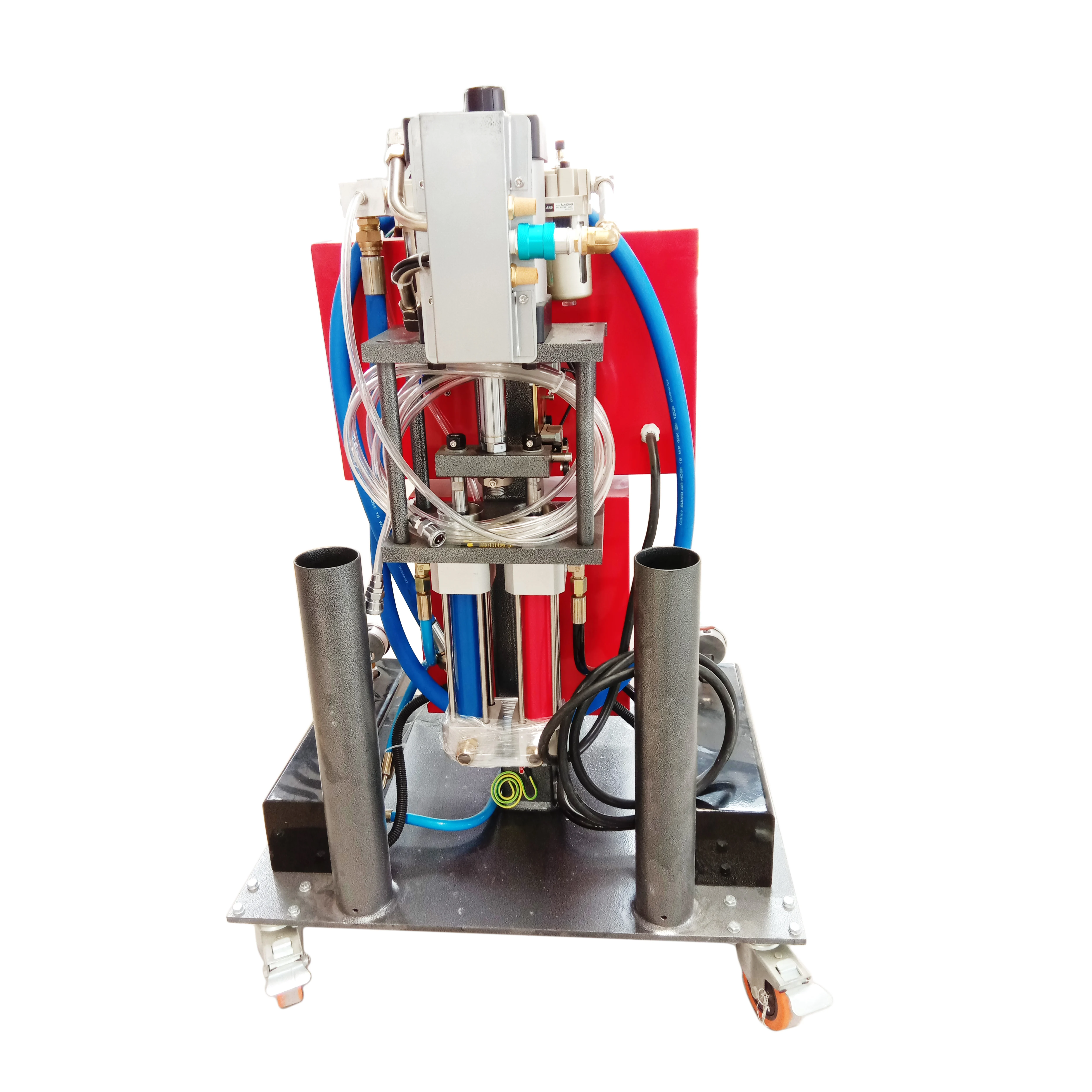 آلة صنع رغوة البولي يوريثين العازلة على الحائط