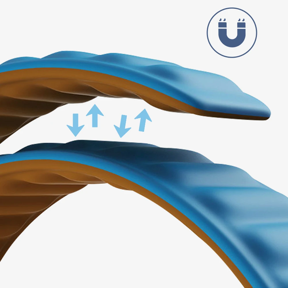 Correa magnética para Samsung Galaxy watch 7/FE/4/5/6/classic/pro/Gear S3 pulsera de silicona correa HUAWEI GT 2e 3 4 Band 20mm 22mm