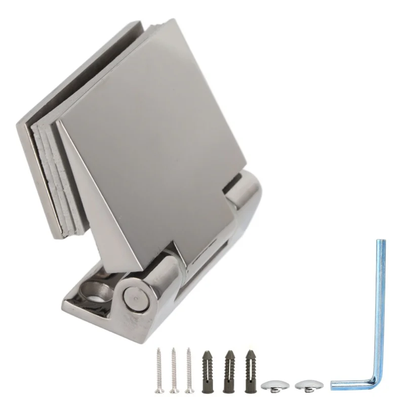 

Наклонная односторонняя петля из нержавеющей стали, петля для стеклянной двери в ванной комнате для домашнего стеклянной двери, окна