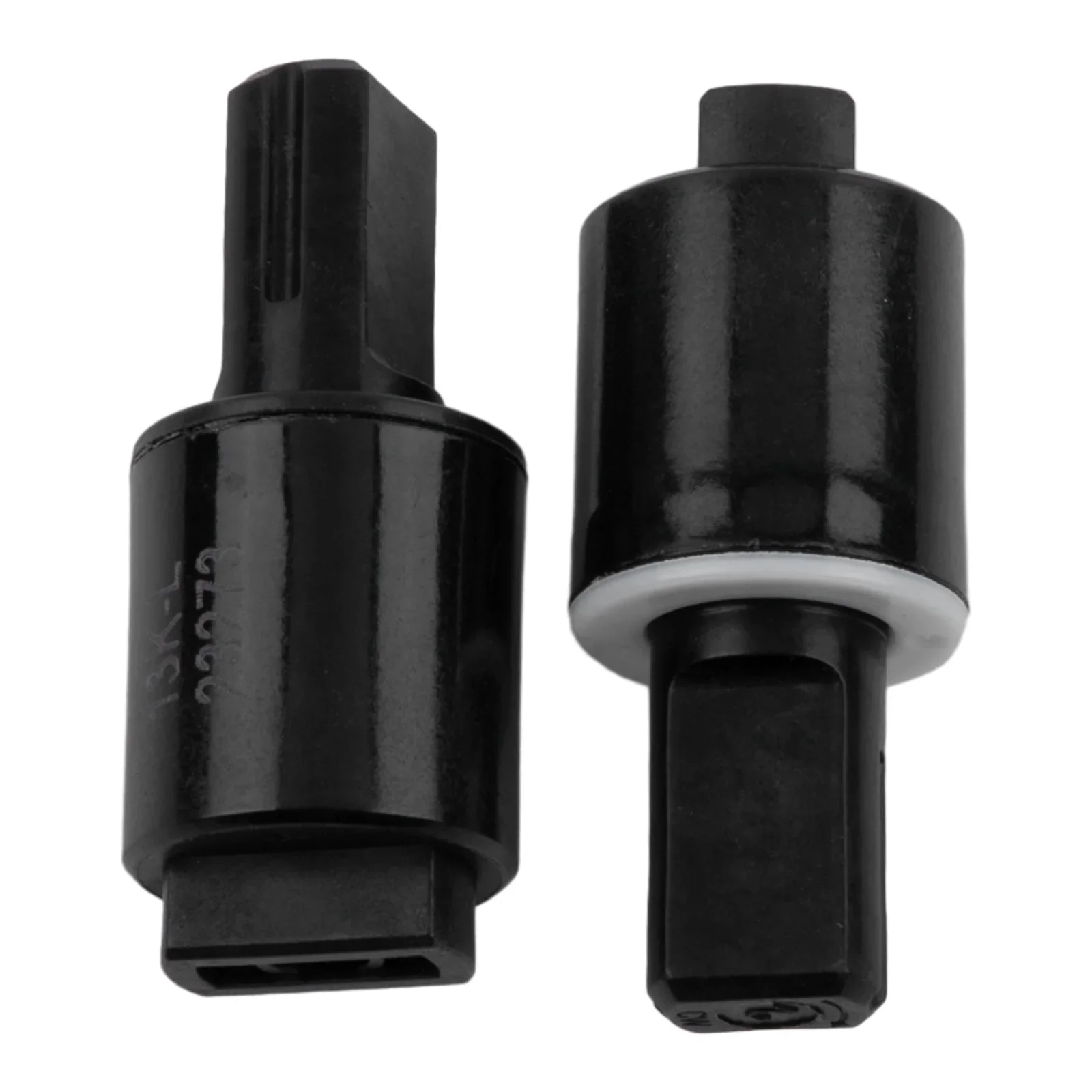 2pc Seat Hinges Toilet Lid Hinges Toilet Cover Mounting Fixing Connectors For Replacements Soft Close Rotary Damper Hinges