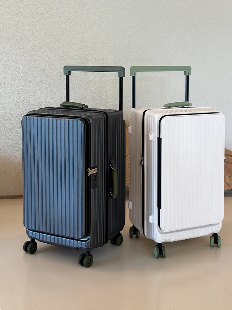 

32/34-дюймовый чемодан на колесиках с широким боковым открытием для женщин, многофункциональный расширяемый дорожный чемодан для ПК большой вместимости, 28 дюймов, НОВЫЙ