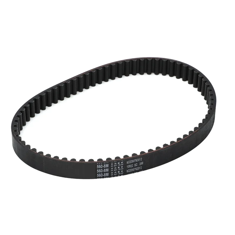 A30P-Motorcycle Electric Dirt Bike Black Drive Belt Replacement Motorcycle Accessories Electric Bicycle Drive Black Belt