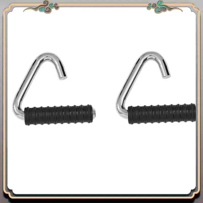 

Durable 2PCS Gym Resistance Handle Grip For DIY Pulley Cable Machine Lat Pull Down Biceps Triceps For Gym Fitness Black