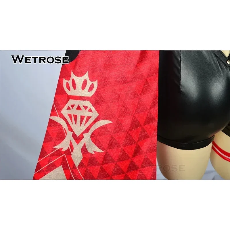 【Wetrose】 Topazio SSR Costume Cosplay Scarpe Parrucca Honkai Star Rail Set completo Halloween Numby Topazio e contatore Corpo in lattice di cuoio