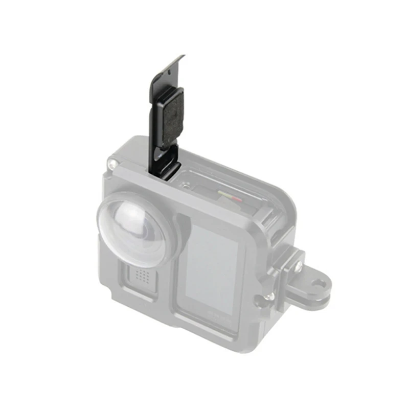 For Gopro-MAX Sliding Battery Side Cover Dustproof Camera Removable Protective Door Lid Charging Case Port