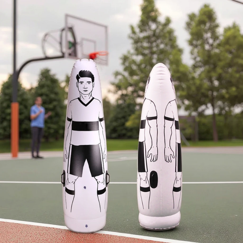 Wholesale Inflatable PVC Safety Dummy Basketball Training Equipment Defender Dummypromote sales