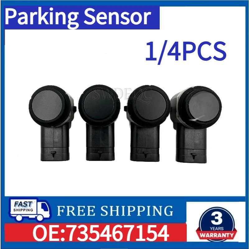 

1/4 шт. 735467154 PDC датчик помощи при парковке автомобильные аксессуары для Ford B-MAX C-MAX FIESTA MK6