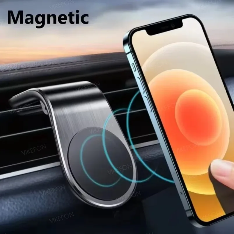 Magnetic Universal Air Vent Car Phone Holder Mount Cellphone GPS Support for iPhone Huawei Samsung Xiaomi Phone Car Stand image 2