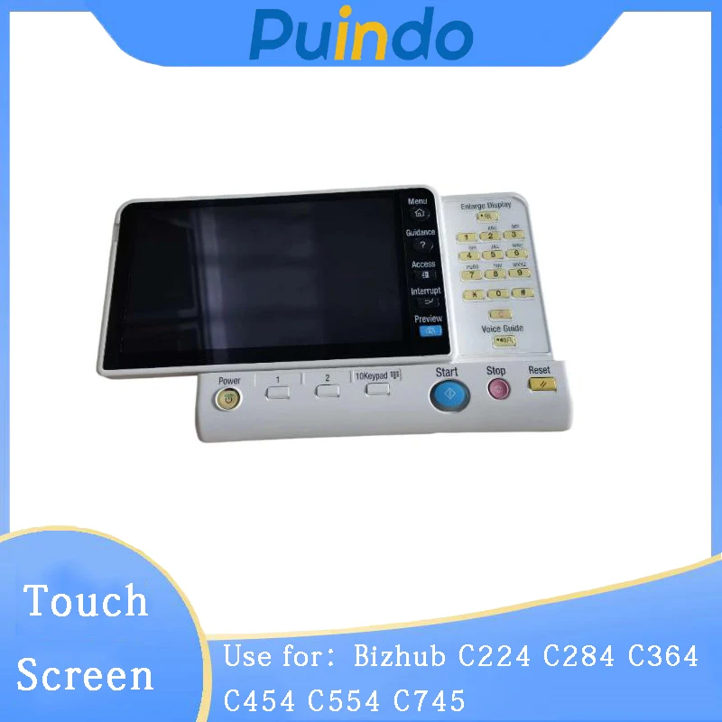 

Оригинальный сенсорный экран для разборки Konica Minolta Bizhub C224 C284 C364 C454 554 C754, сенсорная панель
