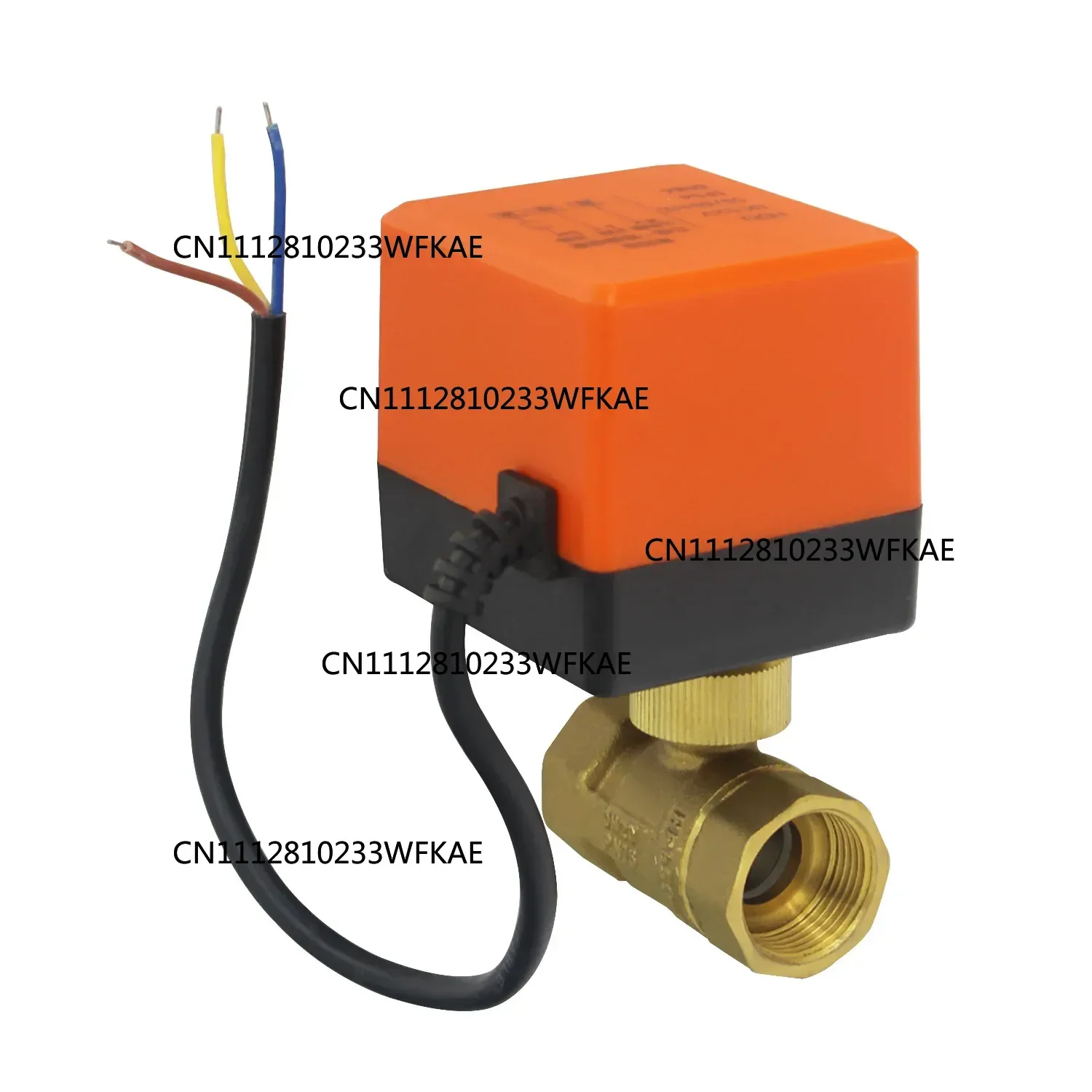 for DN15/20/25/32/40/50 AC220V 12V 2 Way Brass Electric Ball Valve Three Wire 1 Control 2-Way Solenoid Valve 1/2' 3/4' 1'