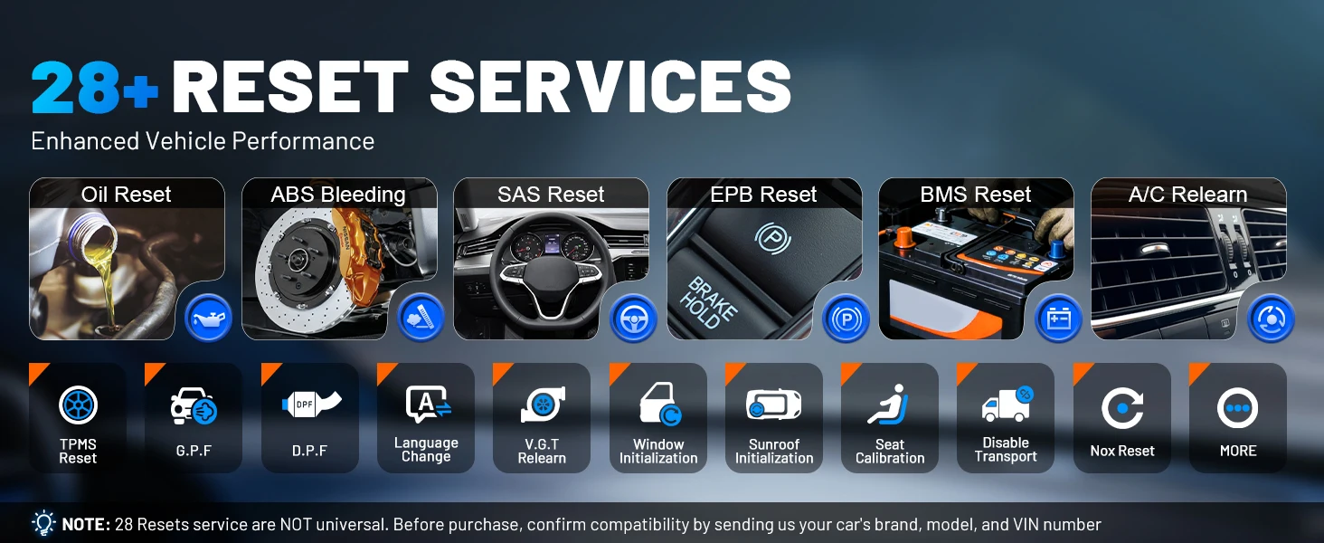 VDIAGTOOL VD80BT LITE OBD2 Scanner All Systems Automotive Diagnostic Tool Bidirectional Scanner 28+ Resets FCA&DOIP ECU Coding