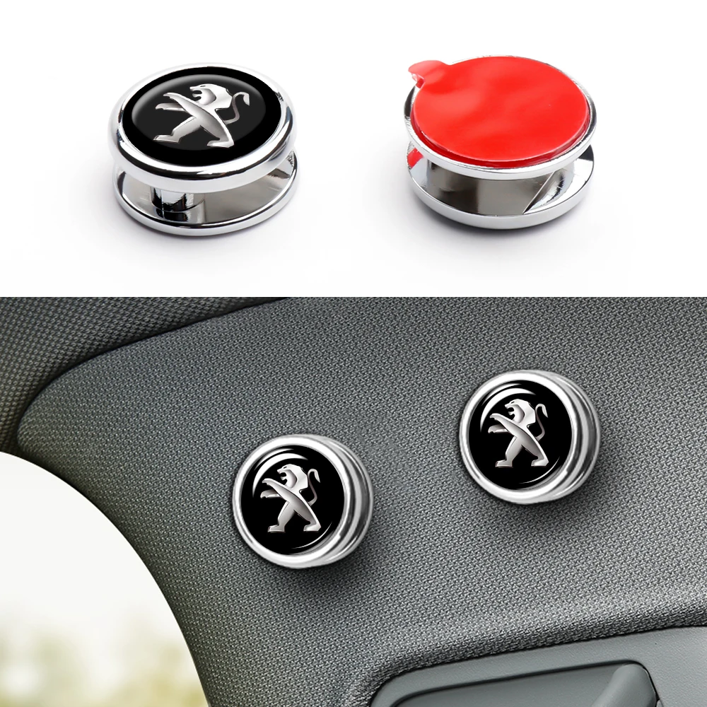 Car Hook Door Dashboard Seat Hooks Sticker Auto Interior Storage Accessorie For Peugeot 208 3008 107 308 2008 207 508 607 301