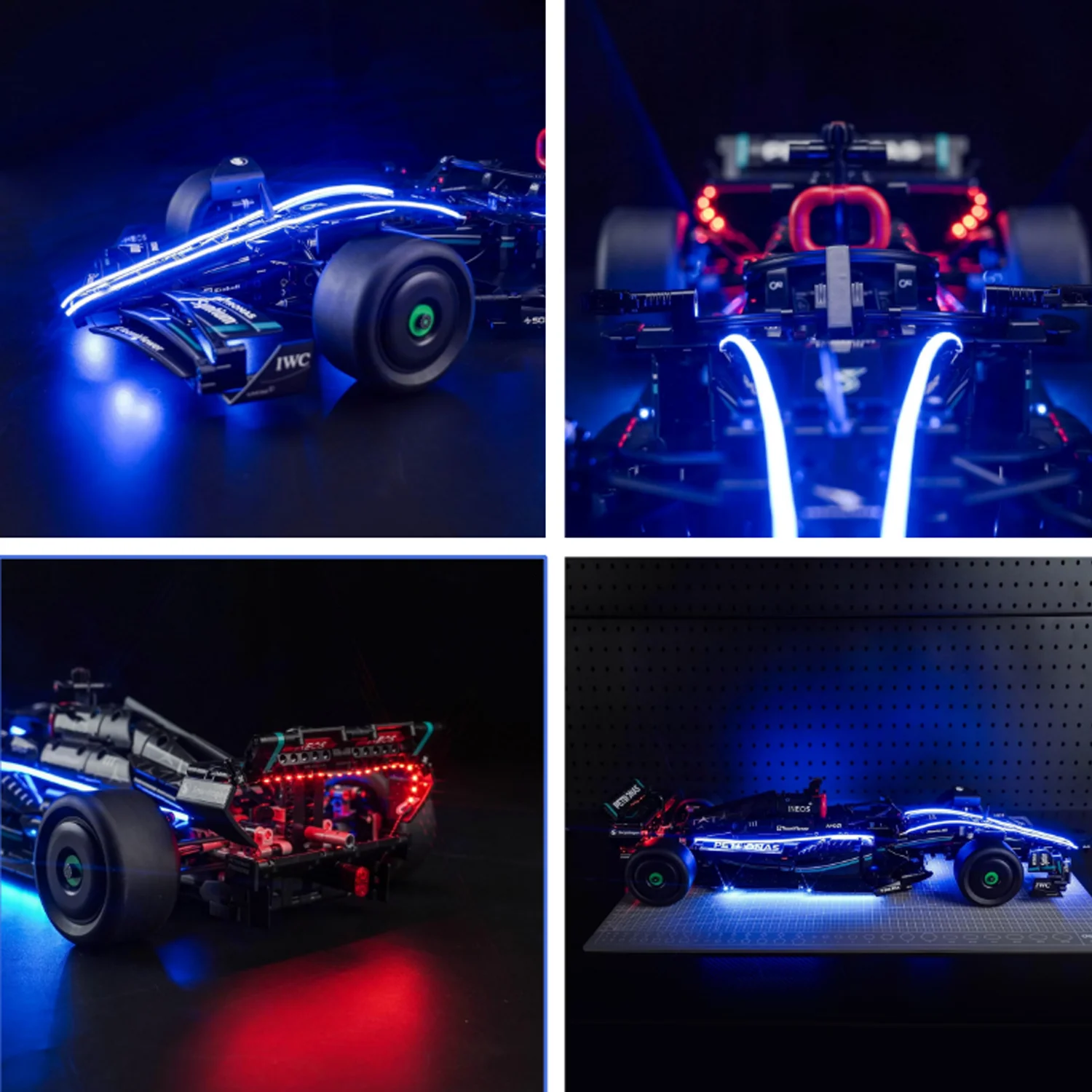 LYBMTWF LED Lighting Kit Compatible with Lego 42171 AMG F1 W14 E Performance Car    (NOT Include The Model Bricks)