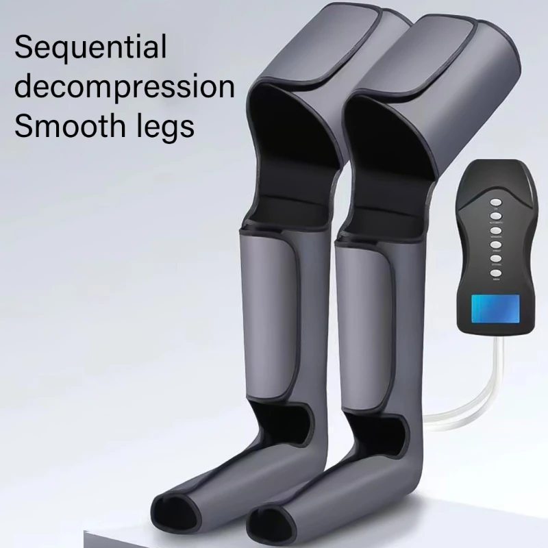 Leg Massager with Air Compression 3 Modes Foot Massager Calf Thigh Knee Massager