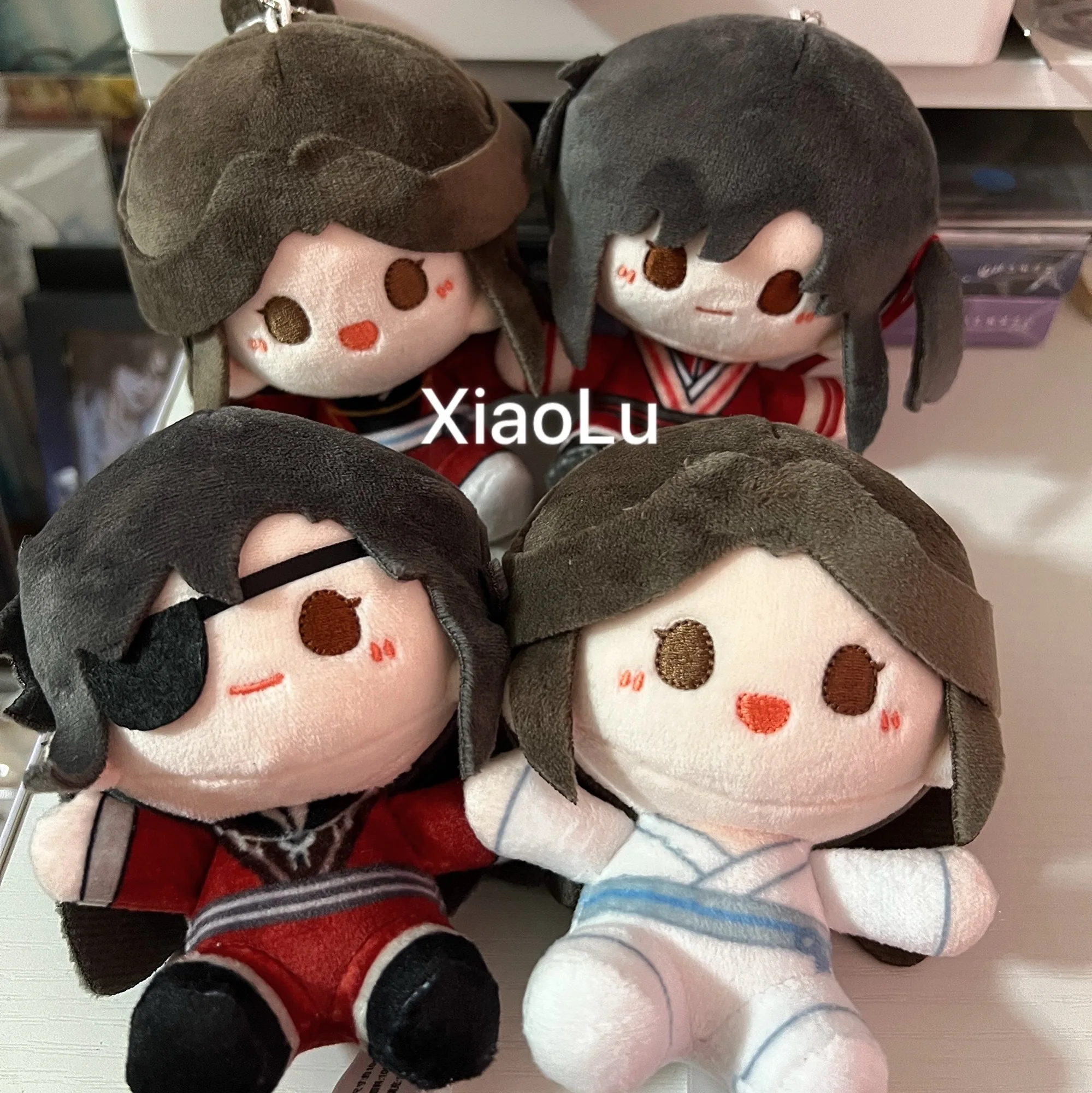 Tian Guan Ci Fu Seria Gwiezdny Wieczór Księżycowy Zawieszka Pluszowa Lalka Zabawka Modny 10cm Magnetyczny Brelok Zawieszka Ozdoba Prezent