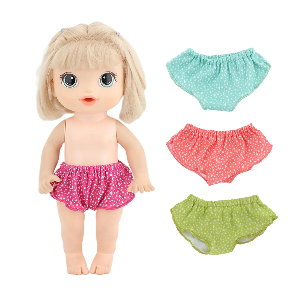 New Underwear For 12 Inch Baby Alive Doll 30cm Babies Doll Clothes And Accessories