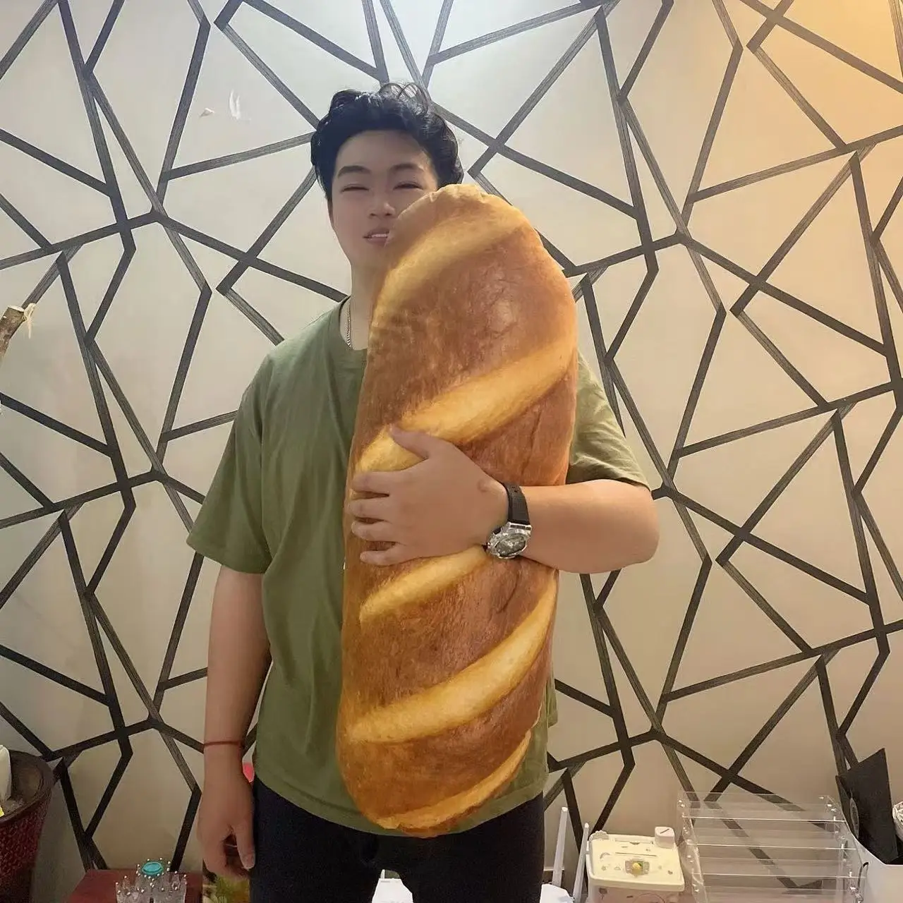 

50cm~80cm Simulation Bread Steak pizza barbecue doll Unique Emulational food Shape Stuffed Plush toy soft sofa car pillow gift