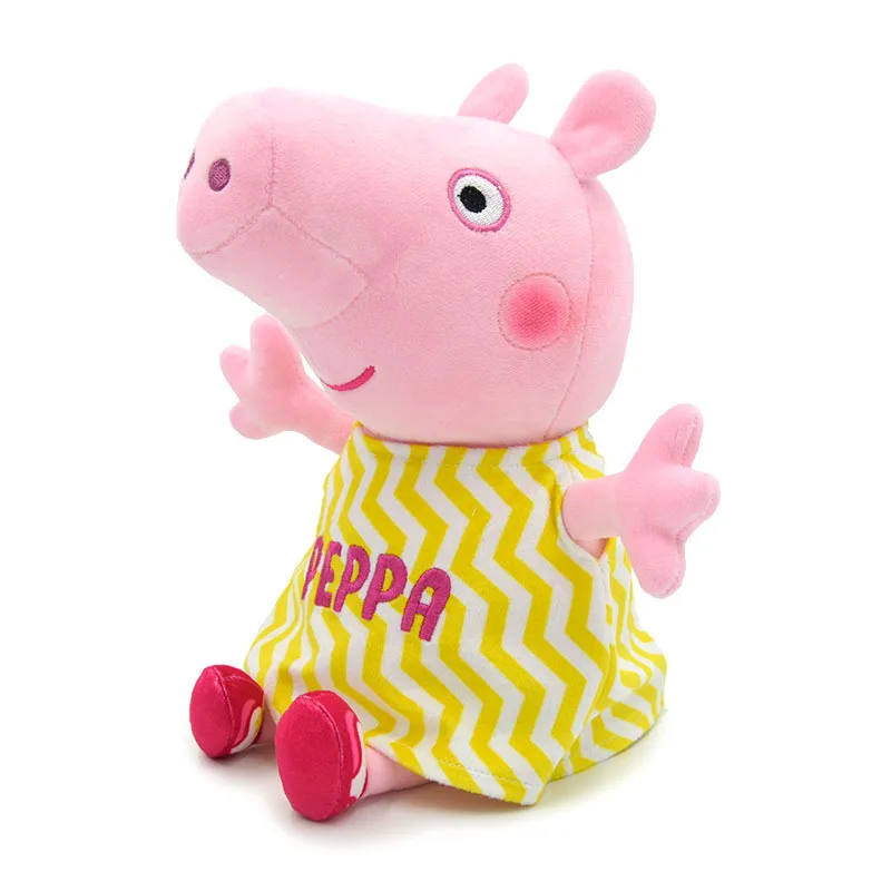 30cm Peppa Plush Pig Anime Figure George Mummy Pig Daddy pig Cartoon Anime Stuffed Toys Dolls Party Decoration Gift For Children