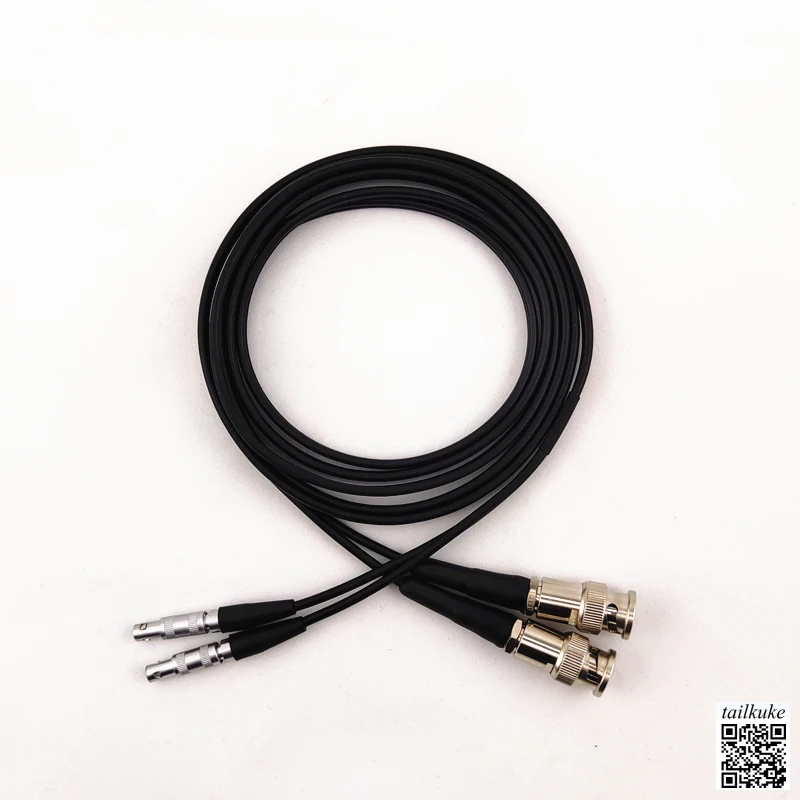 

Q9Q9-C5C5 Ultrasonic Flaw Detector Dual Crystal Probe Wire BNC-FFA.00 Dual Row Data Connection Wire