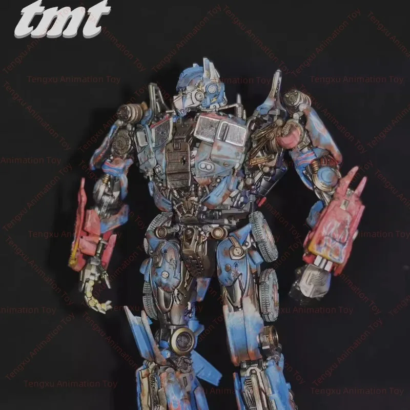 Transformation Toy TMT Battle Damaged Flat Head OP Column Movie Version Action Figure Robot Collection Gift