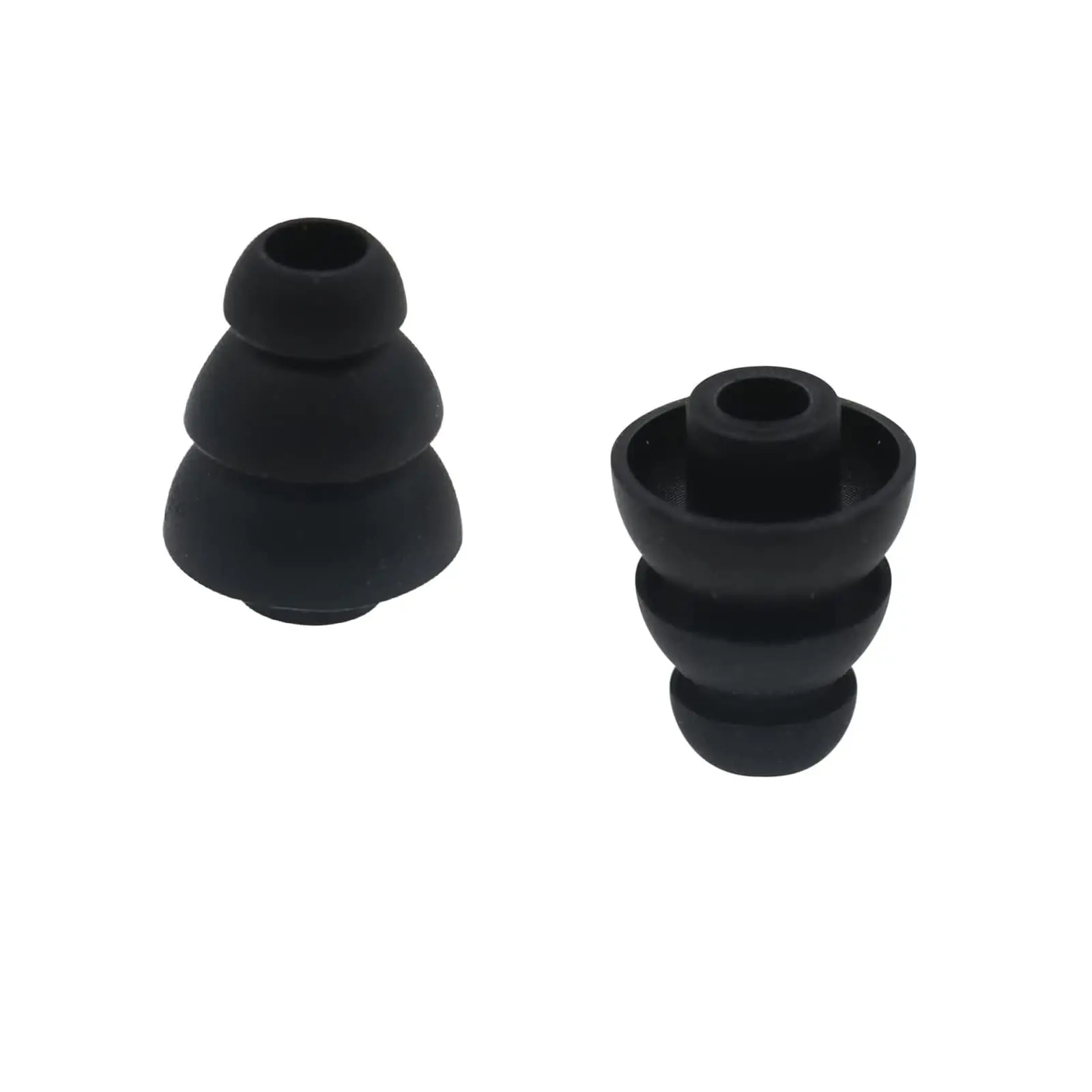 For 6pcs S/M/L Size Noise Isolate Silicone Cushion Ear Bud Tips with 4mm Connector Hole, Fit for Most in Ear Earphone view 5