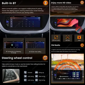 1din 6.86 polegadas sem fio carplay auto hd tela de toque multimídia player universal carro rádio fm estéreo mp5 bt usb tf porta câmera 12 principais vendas radio para carro - №6