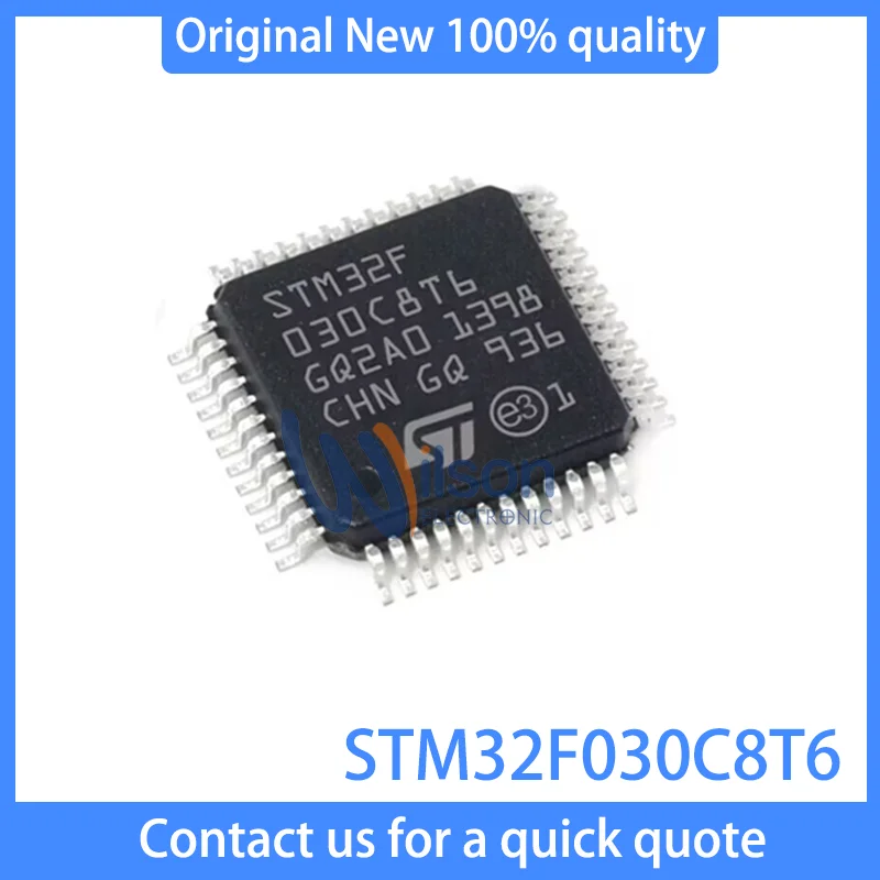 (10piece)100% New Original Chipset LQFP48 STM32F030C8T6 STM32F030 STM32F