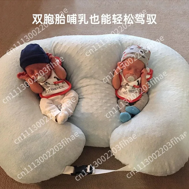 Twin feeding artifact, breastfeeding pillow, waist pad, baby slope pad, breastfeeding, free hands