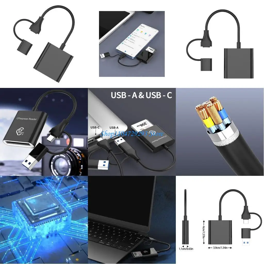 

Y2GD CFE Type B Card Reader CFE Reader Converters for Laptop