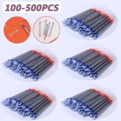 500-100pcs Mercury Refillable Pen Water Erasable Pens Fabric Leather Craft Refill Pen for Leather Embroidery Fabric Sewing Tools