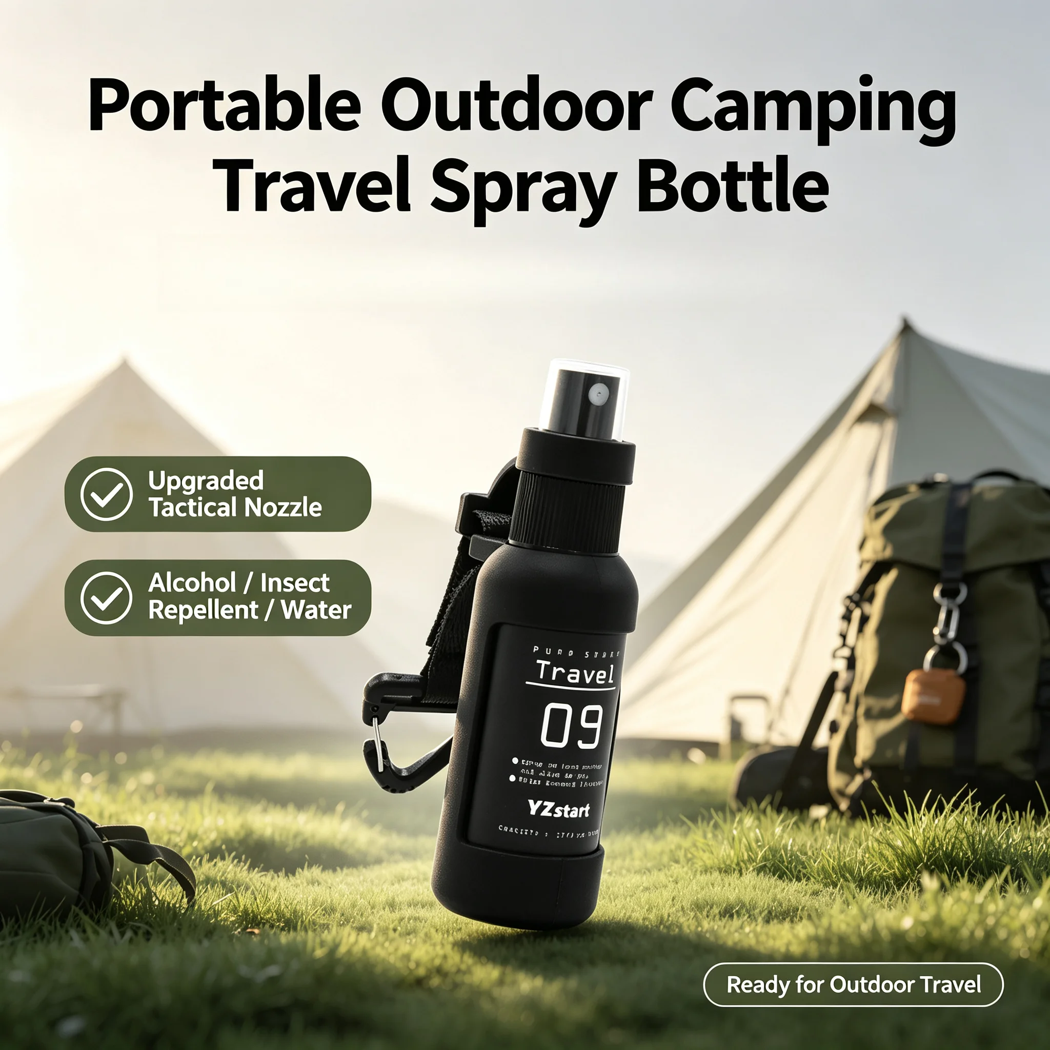 Scent Eliminator Spray - Outdoor Spray Bottle Portable Camping Hiking