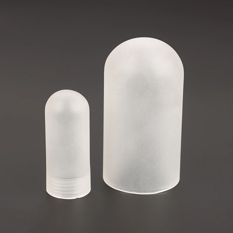 Tubular G9 Glass Cover Threaded Neck Lamp Shade Replacement Parts Sturdy Glass Protectant Tube Frost Cover For G9 Bulb