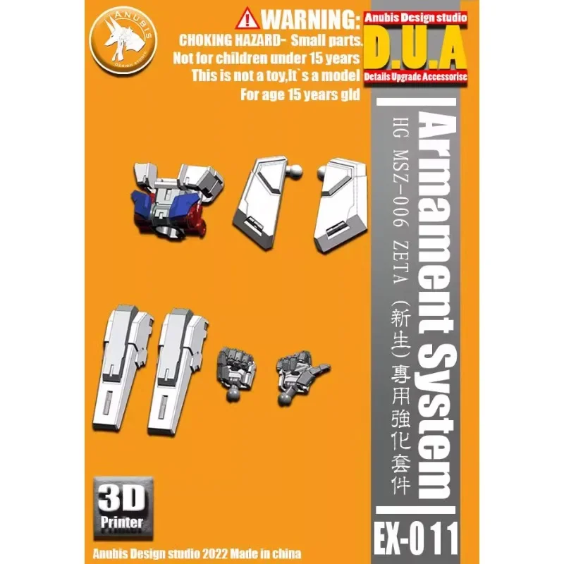 MSZ-EX: Czy ANUBIS EX-011 to prawdziwe rozwiązanie do detalu modelu HG MSZ-006 Zeta?