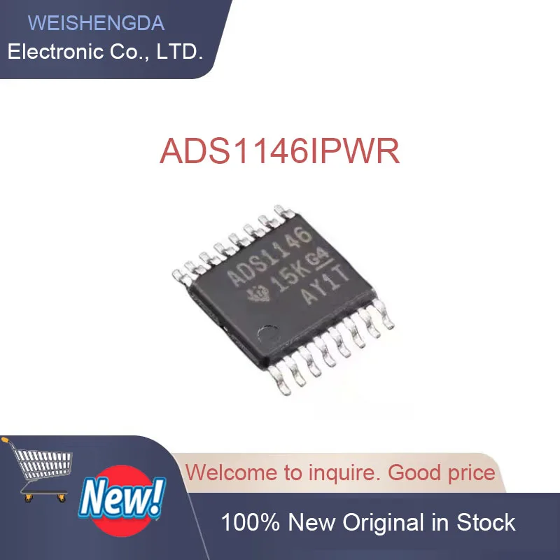 ADS1146 ADS1146I ADS1146IP ADS1146IPWR TSSOP16 Chip IC Nuovo Originale