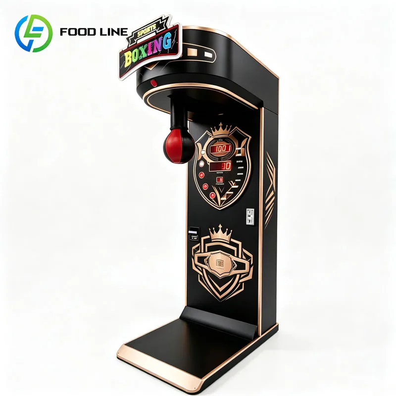 Boxing Arcade Machine Punching Machine Power Tester Game with LED Display for Bar Gym Customized