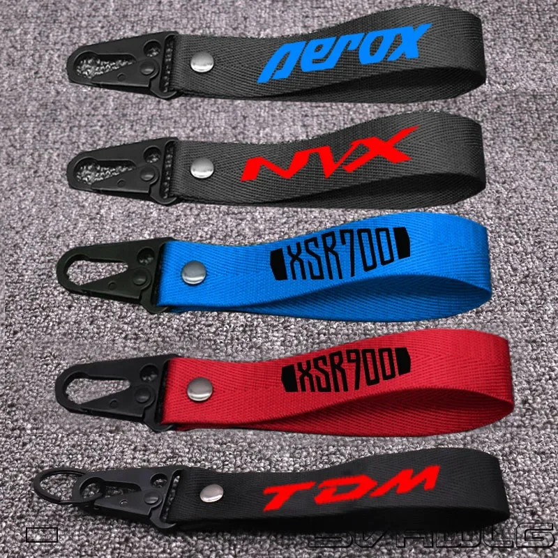 3D Key Holder Chain Collection Keychain for  Aerox155 NVX155 XSR700 XSR900 TDM900 LOGO Universal Motorcycle Badge Keyring