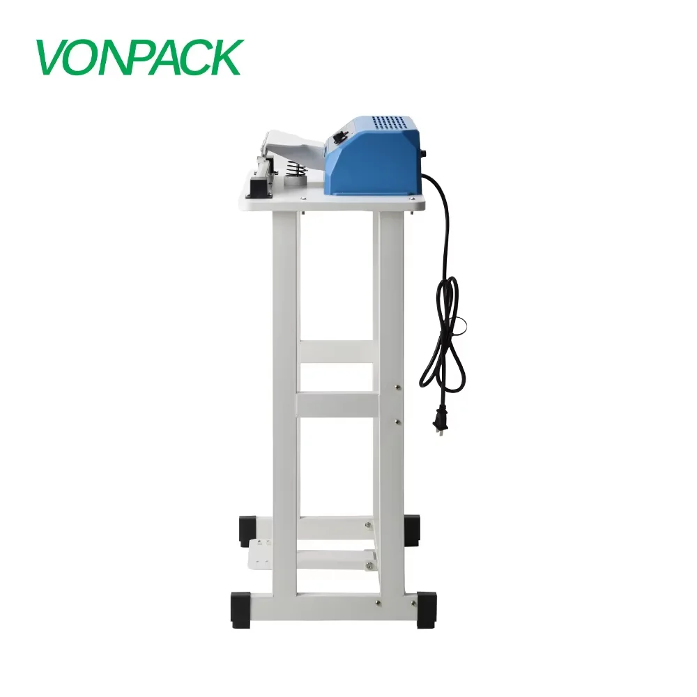 VONPACK SF-400Cフットペダルシーリングマシン 縦型ヒートシーラー 高効率ヒートシーラー 自動食品包装機